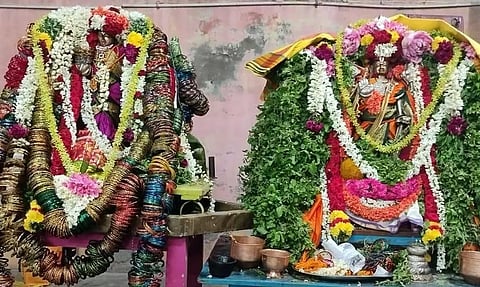 வரதராஜபெருமாள் கோவிலில் திருக்கல்யாண உற்சவம்