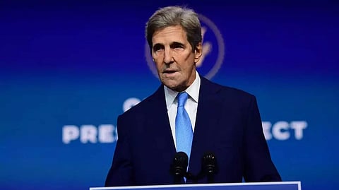 அமெரிக்க அதிபருக்கான சிறப்பு பருவநிலை தூதர் கெர்ரி இந்தியாவில் இன்று முதல் 5 நாள் சுற்றுப்பயணம்