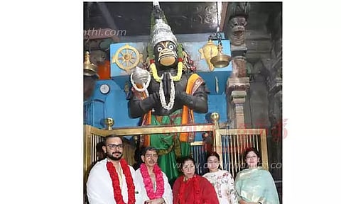 சுசீந்திரம் கோவிலில் கவர்னர் ஆர்.என்.ரவி சாமி தரிசனம்