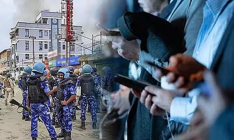 மணிப்பூரில் மீண்டும் இணையசேவை