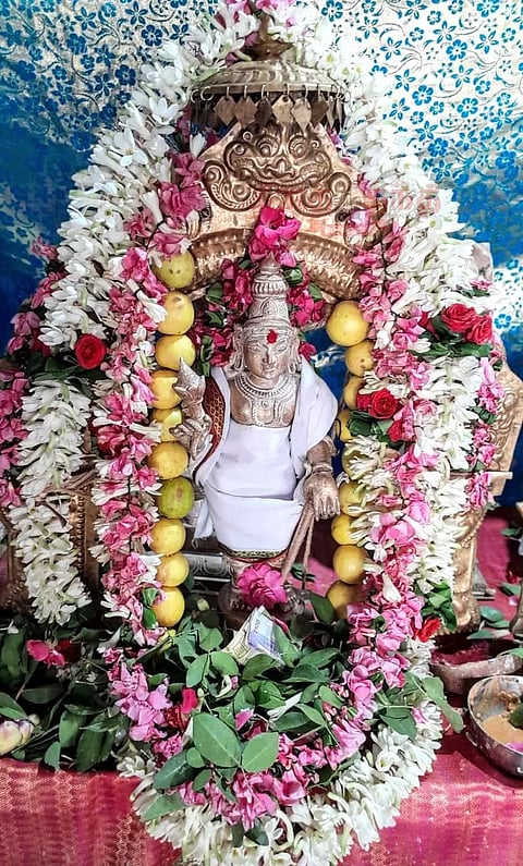 பரமத்திவேலூர் திருஞானசம்பந்தர் மடாலயத்தில் சுந்தரமூர்த்தி நாயனார் குருபூஜை