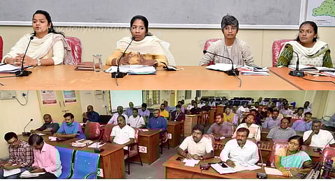 சமூக பொறுப்புணர்வு நிதியின் கீழ்பெரு நிறுவனங்கள் மேற்கொள்ள வேண்டிய பணிகள் குறித்த ஆலோசனை கூட்டம்