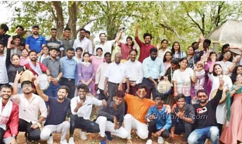 தஞ்சை தமிழ்ப்பல்கலைக்கழகத்துக்கு லக்னோ மாணவர்கள் வருகை