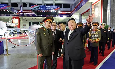 வட கொரிய அதிபருடன் ரஷிய பாதுகாப்புத்துறை மந்திரி ஷெர்ஜி ஷோய்கு சந்திப்பு