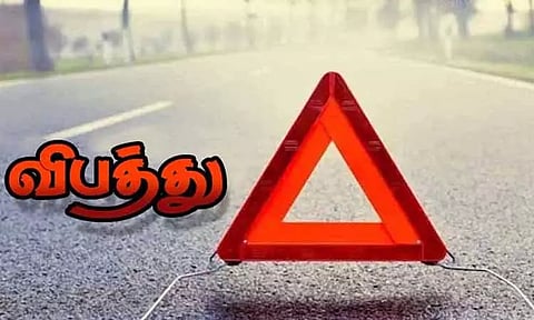 திருப்போரூர் அருகே வேன் மோதி பெண் பலி