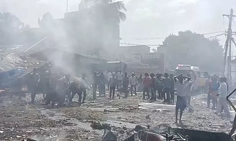 கிருஷ்ணகிரி பட்டாசு விபத்து: பலி எண்ணிக்கை 8 ஆக உயர்வு