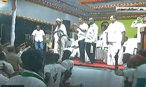 பா.ம.க. பொதுக்கூட்டத்தில் ரகளை - நெல்லையில் பரபரப்பு..!