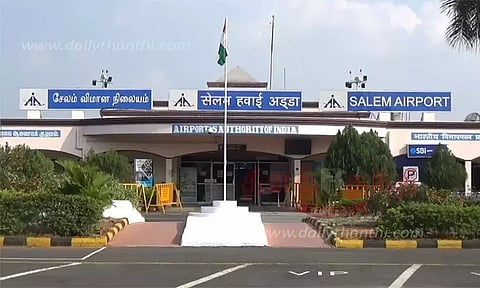 செப்டம்பர் மாதம் முதல் சேலம் விமான நிலையத்தில் மீண்டும் விமான சேவை தொடக்கம்..!