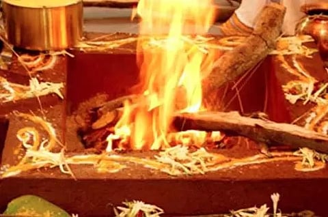 மோடி 3-வது முறையாக பிரதமராக வேண்டி உடுப்பியில் சிறப்பு யாகம்