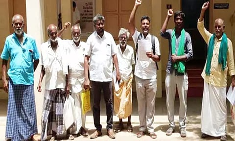 கோவில்பட்டியில்விவசாயிகள் ஆர்ப்பாட்டம்