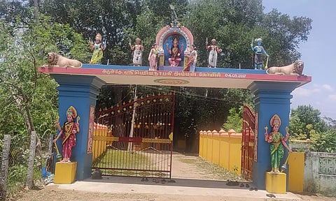 பெரியநாயகி அம்மன் கோவிலில் திருட முயற்சி