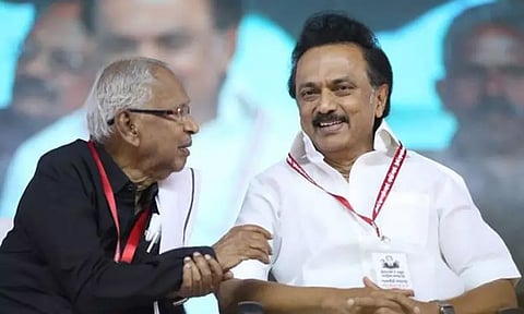 கி. வீரமணிக்கு 'தகைசால் தமிழர்' விருது - முதல்-அமைச்சர் மு.க. ஸ்டாலின் வழங்குகிறார்...!