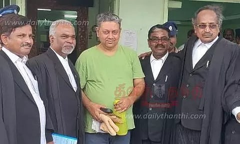 எழுத்தாளர் பத்ரிசேஷாத்ரிக்கு நிபந்தனை ஜாமீன்