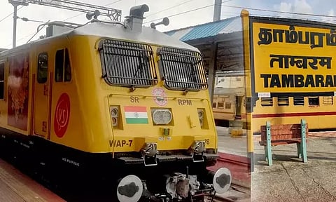 தேஜஸ் விரைவு ரெயில் இனி தாம்பரத்தில் நின்று செல்லும்- தெற்கு ரெயில்வே அறிவிப்பு