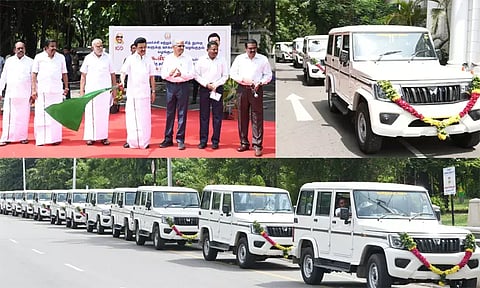 ஊரக வளர்ச்சித்துறைக்காக ரூ.23.84 கோடியில் 253 வாகனங்கள் - முதல்-அமைச்சர் மு.க.ஸ்டாலின் தொடங்கி வைத்தார்