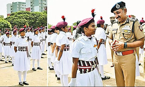 27 ஆயிரம் பள்ளி மாணவ-மாணவிகளுடன் சாலை பாதுகாப்பு ரோந்து படை