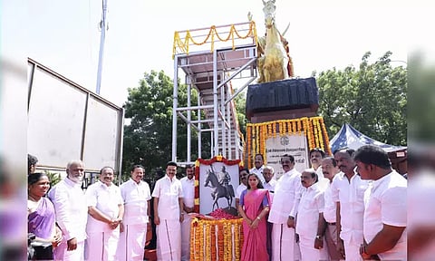 தீரன் சின்னமலை நினைவு தினம் - முதல்-அமைச்சர் மு.க.ஸ்டாலின் மரியாதை