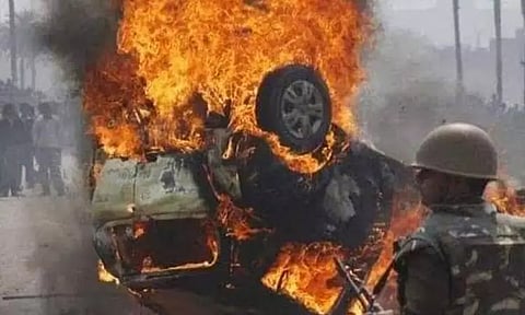 அரியானா வன்முறை; 5 மாவட்டங்களில் 144 தடை உத்தரவு