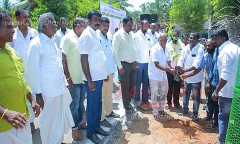 நங்கைமொழி பஞ்சாயத்தில் 1,000 பழ மரக்கன்றுகள் நடும் விழா