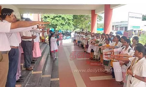 உலக தாய்ப்பால் வார விழா விழிப்புணர்வு உறுதிமொழி ஏற்பு