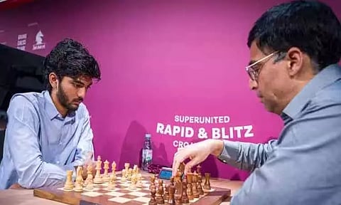 உலக செஸ் தரவரிசையில் 9-வது இடத்தை பிடித்தார் குகேஷ்