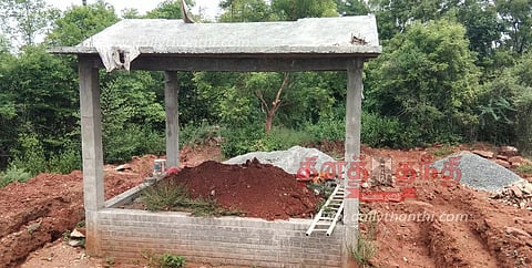 குறிச்சி ஊராட்சியில் எரிமேடை பணியை விரைந்து முடிக்கவேண்டும்; பொதுமக்கள் கோரிக்கை