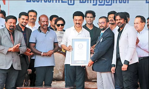 மாரத்தான் போட்டியில் வசூலான ரூ.3½ கோடியில் புற்றுநோயாளிகளுக்கு கட்டிடம்: முதல்-அமைச்சர் பேச்சு