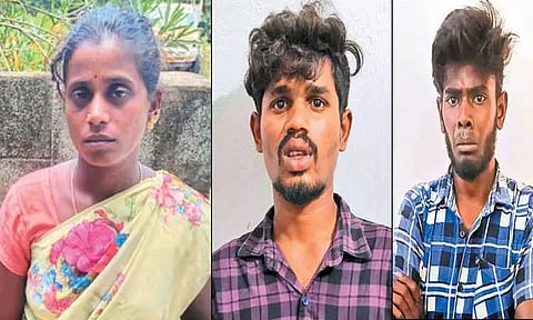 கணவரை 2-வது திருமணம் செய்ததால் இளம்பெண் கழுத்தை நெரித்து கொலை; முதல் மனைவி உள்பட 3 பேர் கைது