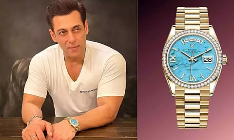 சல்மான்கானின் கைக்கெடிகாரம் விலை ரூ.46 லட்சம்