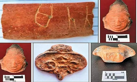 குன்றத்தூர் அருகே வடக்குப்பட்டு கிராமத்தில் அகழ்வாராய்ச்சி பணி அரியவகை பொருட்கள் கண்டெடுப்பு