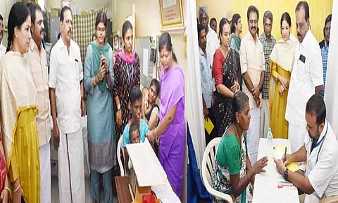 காஞ்சீபுரம் மாவட்டத்தில் கைத்தறி நெசவாளர்களுக்கு சிறப்பு மருத்துவ முகாம்