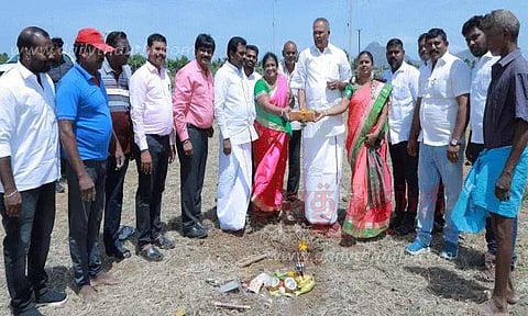 தாமிரபரணி கூட்டுக்குடிநீர் திட்ட 4-ம் கட்ட பணி தொடக்கம்