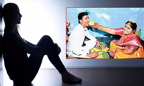 திருமணமான 6 மாதத்தில் காதல் மனைவி ரெயில் முன் பாய்ந்து தற்கொலை; மறுநாள் கணவனும் தற்கொலை