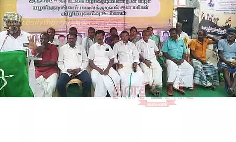 பழங்குடியினர் மலைக்குறவ மாணவர்களுக்கு சாதி சான்றிதழ் வழங்க கோரிக்கை