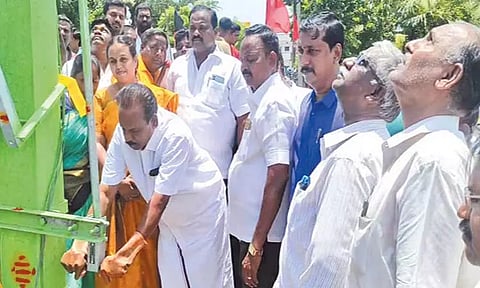 காஞ்சீபுரம் மாநகராட்சி பகுதியில் புதிய டிரான்ஸ்பார்மர்