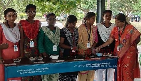 பாப்பிரெட்டிப்பட்டி அரசு கல்லூரியில் சிறுதானிய உணவு திருவிழா