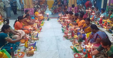 108 திருவிளக்கு பூஜை