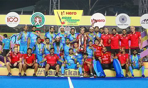 சாம்பியன்ஸ் கோப்பை ஆக்கி இறுதிப்போட்டி: இந்திய அணி "சாம்பியன்"