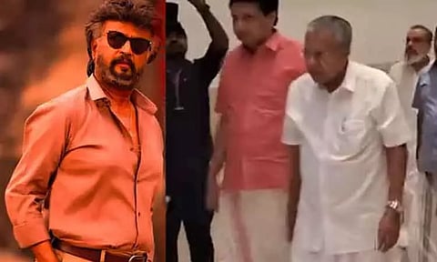 குடும்பத்துடன் "ஜெயிலர்" படம் பார்த்த கேரள முதல்-மந்திரி பினராயி விஜயன்