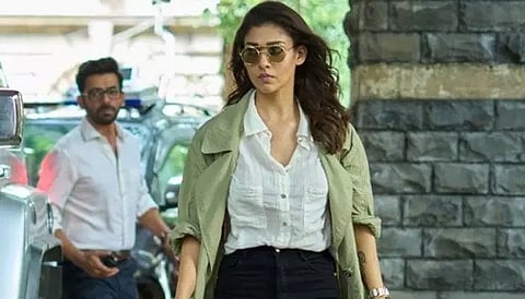 இணையத்தில் கசிந்த காட்சிகள்... நயன்தாரா படக்குழு போலீசில் புகார்