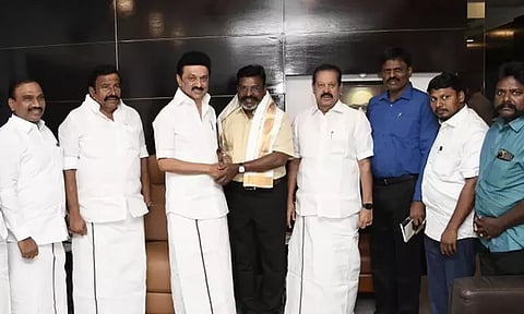 திருமாவளவனுக்கு முதல்-அமைச்சர் மு.க.ஸ்டாலின் பிறந்தநாள் வாழ்த்து..!