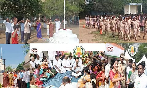 செங்கல்பட்டு, காஞ்சீபுரம் மாவட்டங்களில் சுதந்திர தின விழா கொண்டாட்டம்