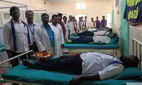 தொல்.திருமாவளவன் பிறந்த நாளையொட்டி ரத்ததான முகாம்