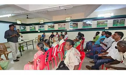 இரவு நேரங்களில் விவசாய பணிக்கு செல்வதை தவிர்க்க வேண்டும்