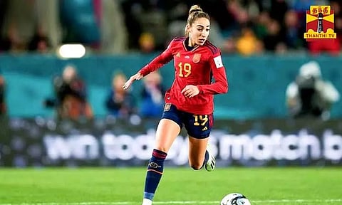 பெண்கள் உலகக் கோப்பை கால்பந்து இறுதிப்போட்டி: இங்கிலாந்துக்கு எதிராக முதல் கோலை அடித்து ஸ்பெயின் முன்னிலை
