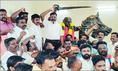 "இந்தியா கூட்டணி பா.ஜனதாவுக்கு மிகப்பெரிய சவாலாக உள்ளது" தொல்.திருமாவளவன் பேட்டி