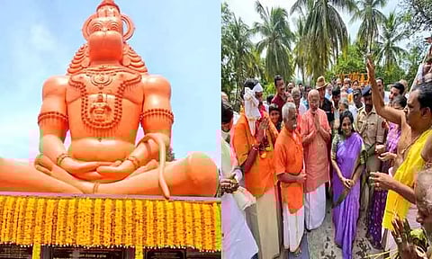 திருவள்ளூர் வீரமங்கள ஆஞ்சநேயர் கோவில் கும்பாபிஷேக விழா; கவர்னர்கள் பங்கேற்பு