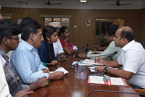 மக்கள் குறைதீர்க்கும் கூட்டம்