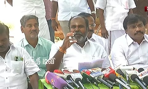 மாநாட்டு வெற்றியை ஏற்க முடியாதவர்கள், புளியோதரை மீதமானதை மிகைப்படுத்துகிறார்கள் - ஆர்.பி.உதயகுமார் குற்றச்சாட்டு