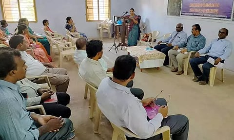 திருச்செந்தூர்ஆதித்தனார் கல்லூரியில்ஆராய்ச்சி திட்டங்கள் குறித்த பயிற்சி பட்டறை